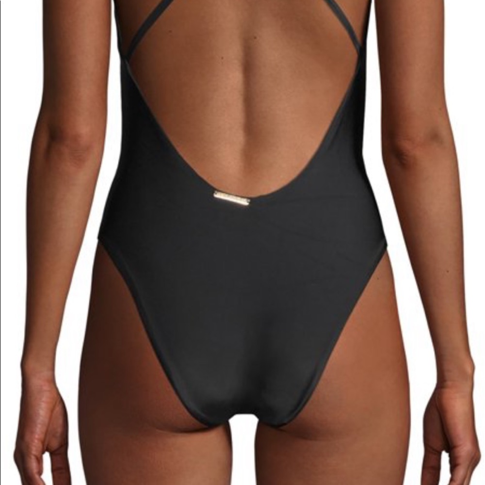 JUICY COUTURE Nailhead Black one piece swimsuit - Picture 11 of 12